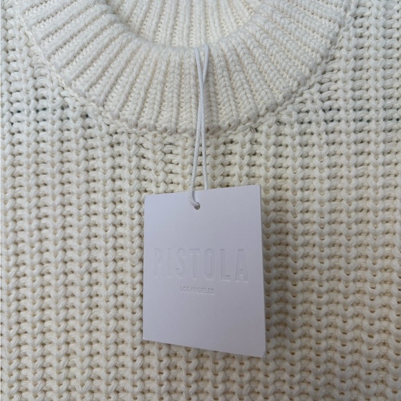 🤍 Pistola Helene Sweater – Ecru, Size Medium (Brand New With Tags) - Picture 6 of 8